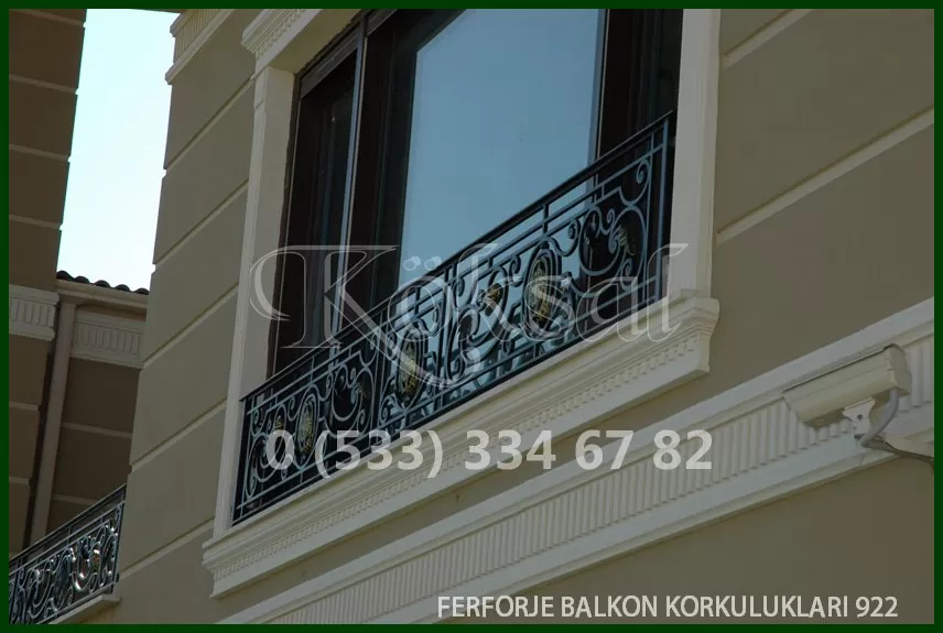Ferforje Balkon Korkulukları 922