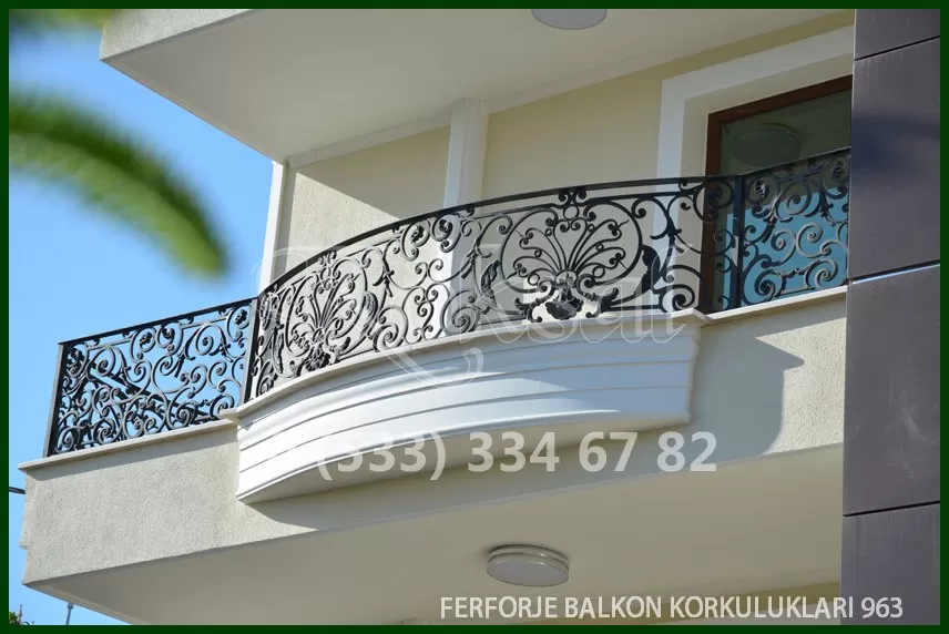 Ferforje Balkon Korkulukları 963