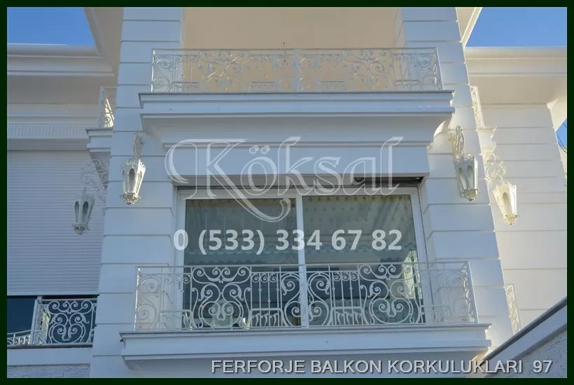Ferforje Balkon Korkulukları 97