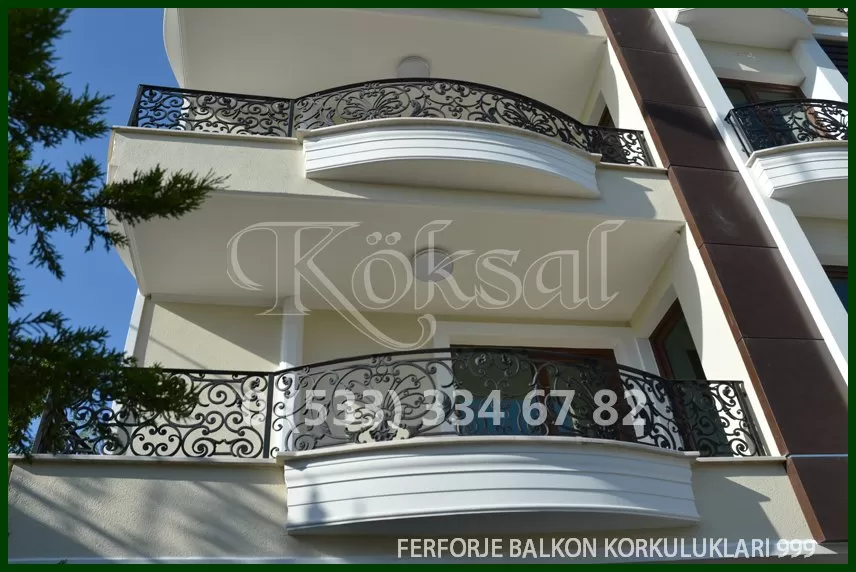 Ferforje Balkon Korkulukları 999