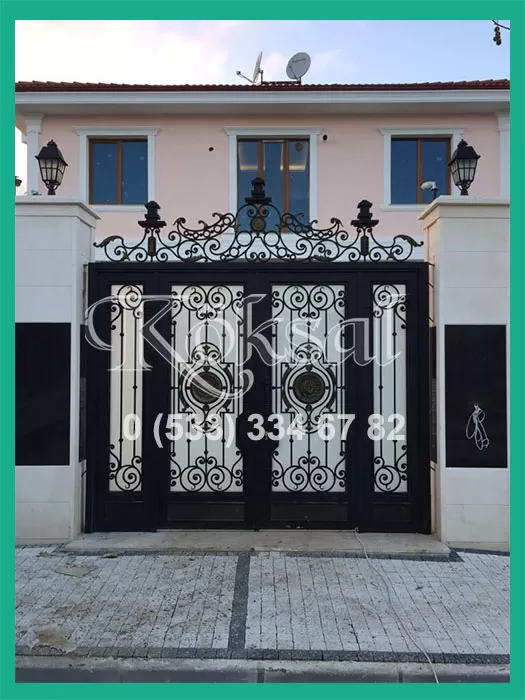 Ferforje Garaj Kapıları 579