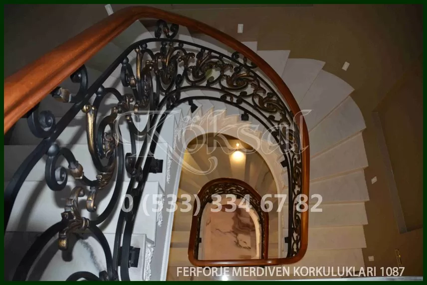 Ferforje Merdiven Korkulukları 1087
