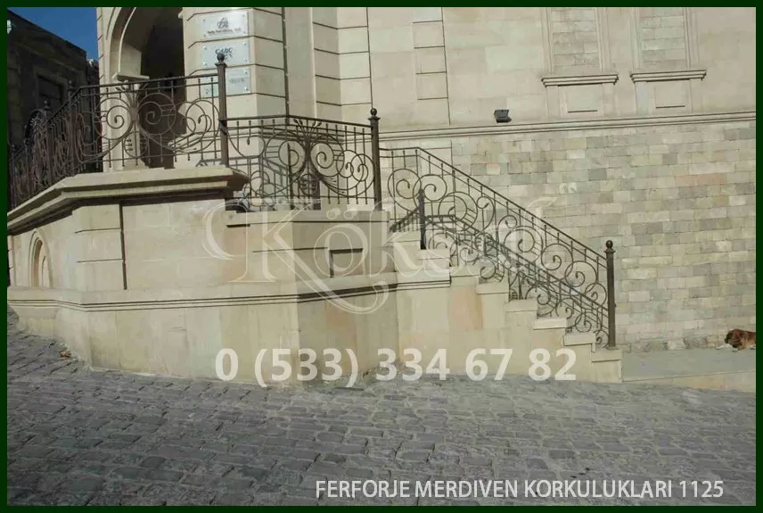 Ferforje Merdiven Korkulukları 1125