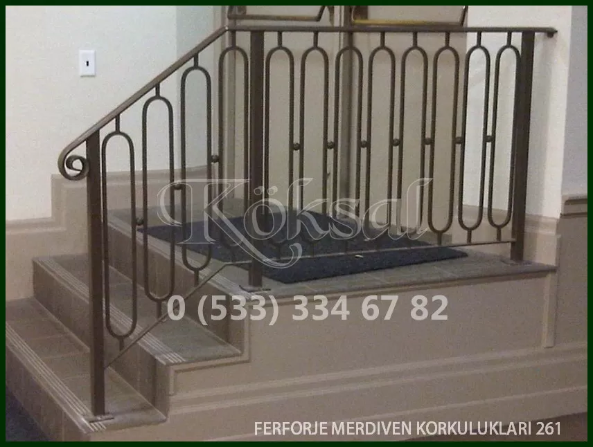 Ferforje Merdiven Korkulukları 261