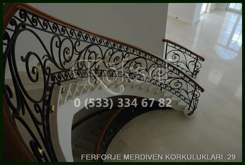 Ferforje Merdiven Korkulukları 29