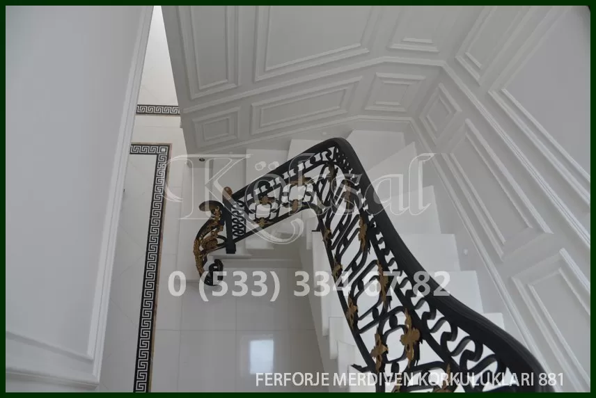 Ferforje Merdiven Korkulukları 881