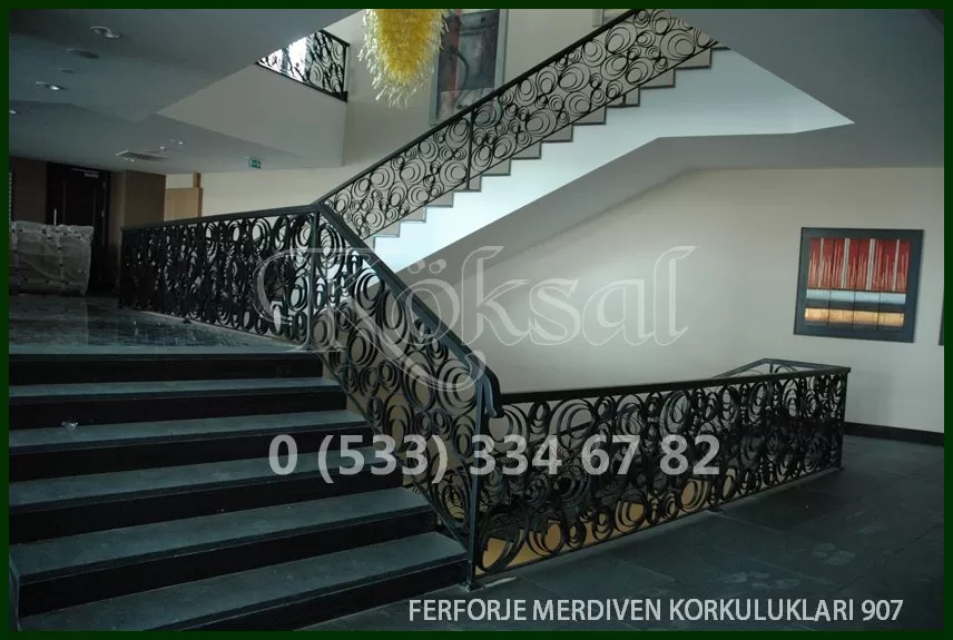 Ferforje Merdiven Korkulukları 907