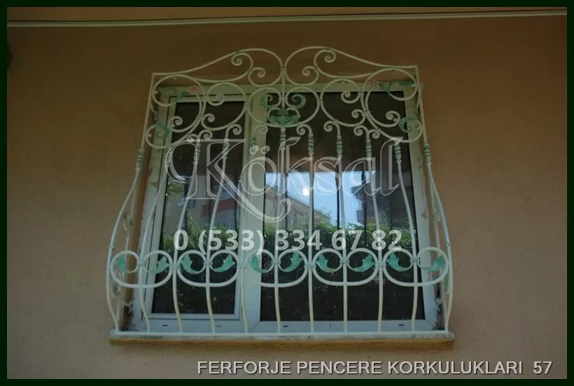 Ferforje Pencere Korkulukları 57