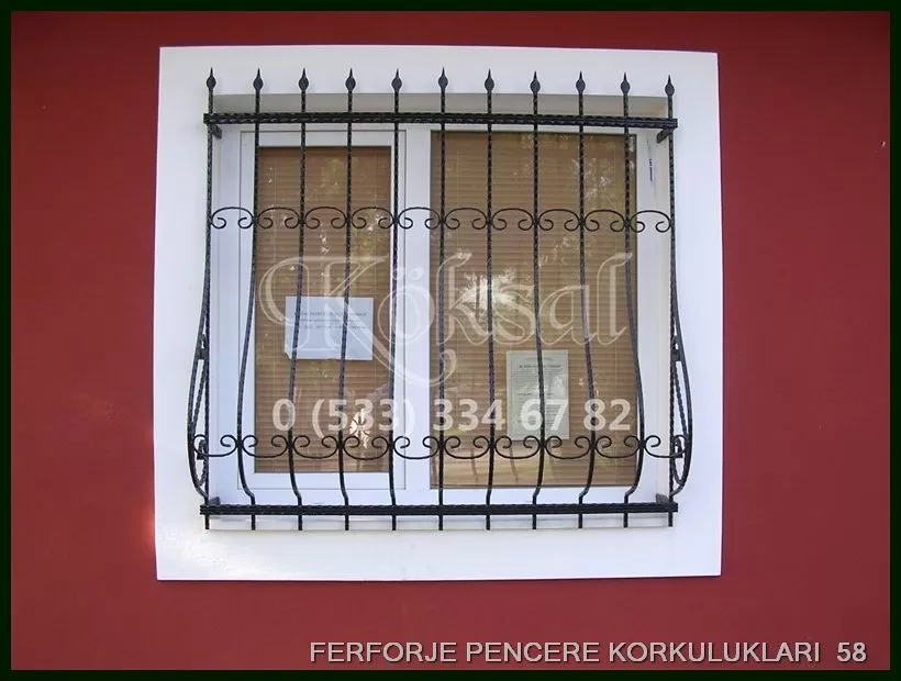 Ferforje Pencere Korkulukları 58