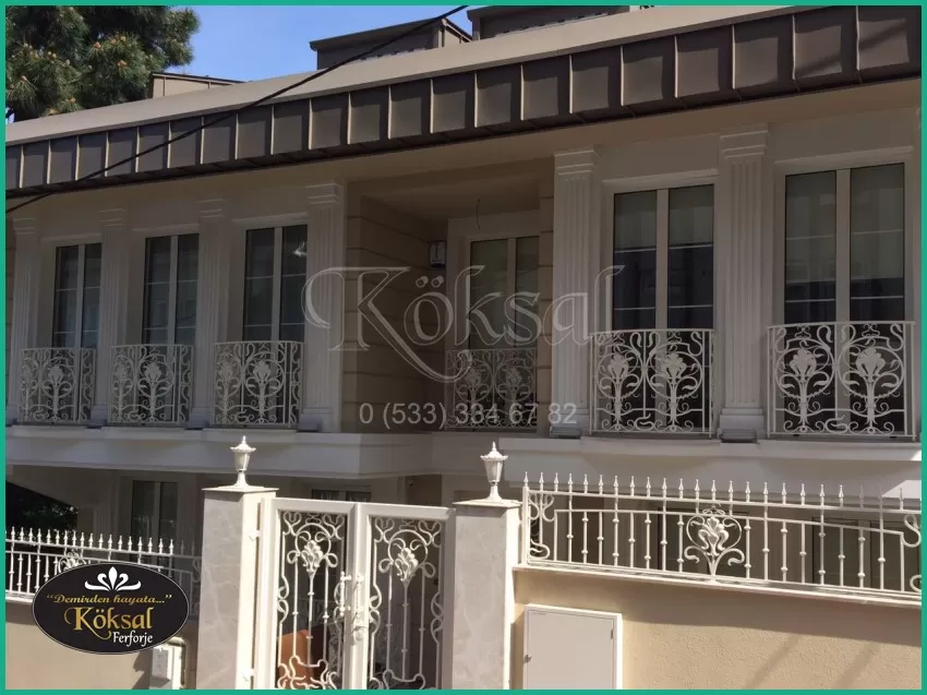 Fransız Balkon Korkuluk Görselleri - Ferforje Balkon Korkuluk