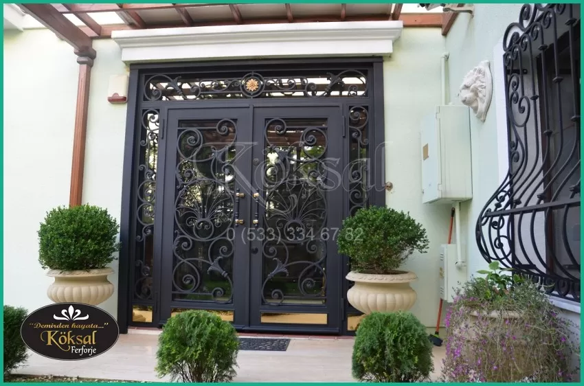 Giriş Villa Kapıları - Villa Kapı Modelleri