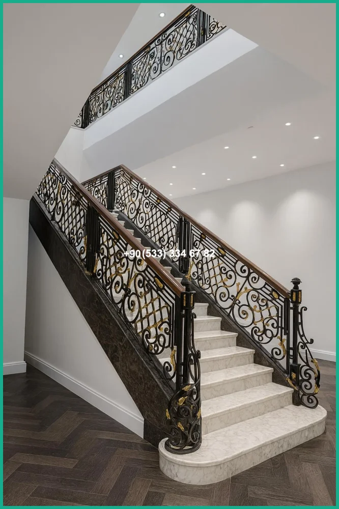 MERDİVEN KORKULUKLARI- MERDİVEN KORKULUK TASARIMI