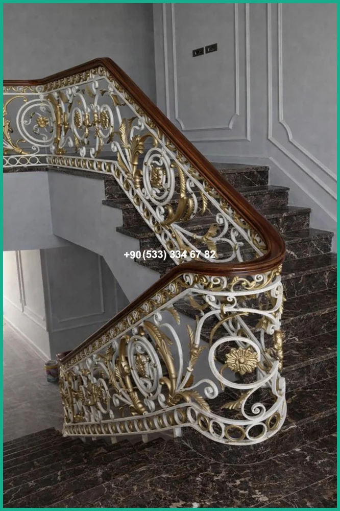 MERDİVEN KORKULUKLARI- MERDİVEN KORKULUK TASARIMI- FERFORJE MERDİVEN KORKULUK MODELLERİ- DEMİR MERDİVEN KORKULUKLARI- WROUGHTİRON- RAİLİNGS- METAL RAİLİNGS-CASTİRON- BALCONYGATE-MERDİVEN KORKULUK MODELLERİ tas21908