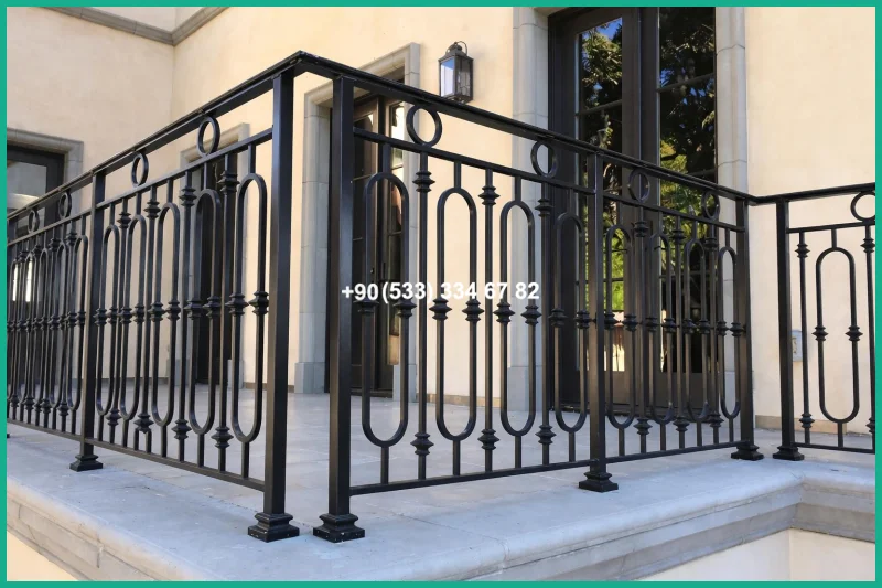 MERDİVEN KORKULUKLARI- MERDİVEN KORKULUK TASARIMI tas21460