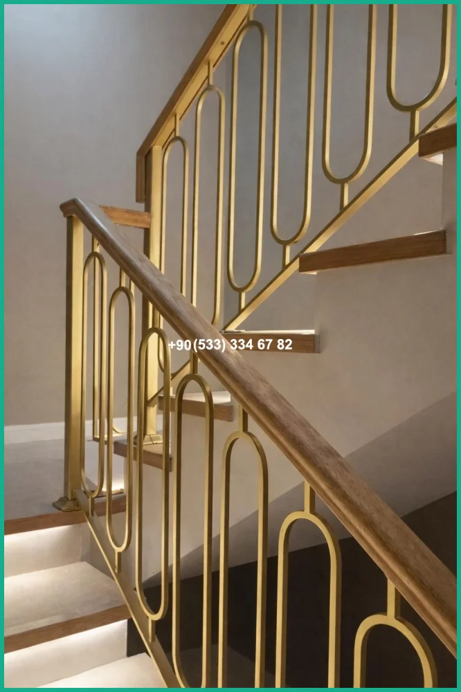 MERDİVEN KORKULUKLARI- MERDİVEN KORKULUK TASARIMI tas21468