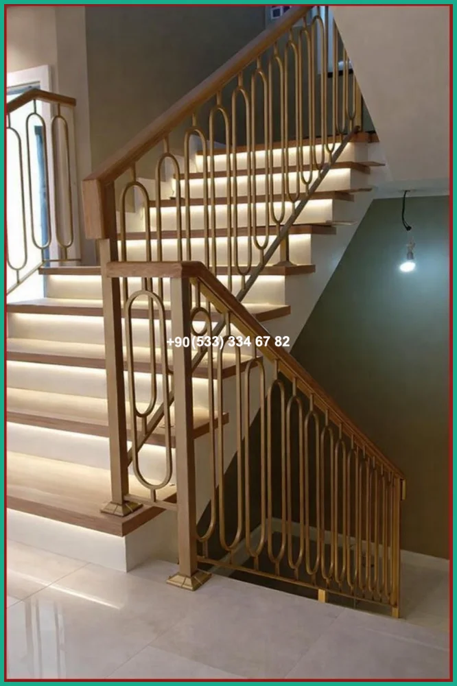 MERDİVEN KORKULUKLARI- MERDİVEN KORKULUK TASARIMI tas21469