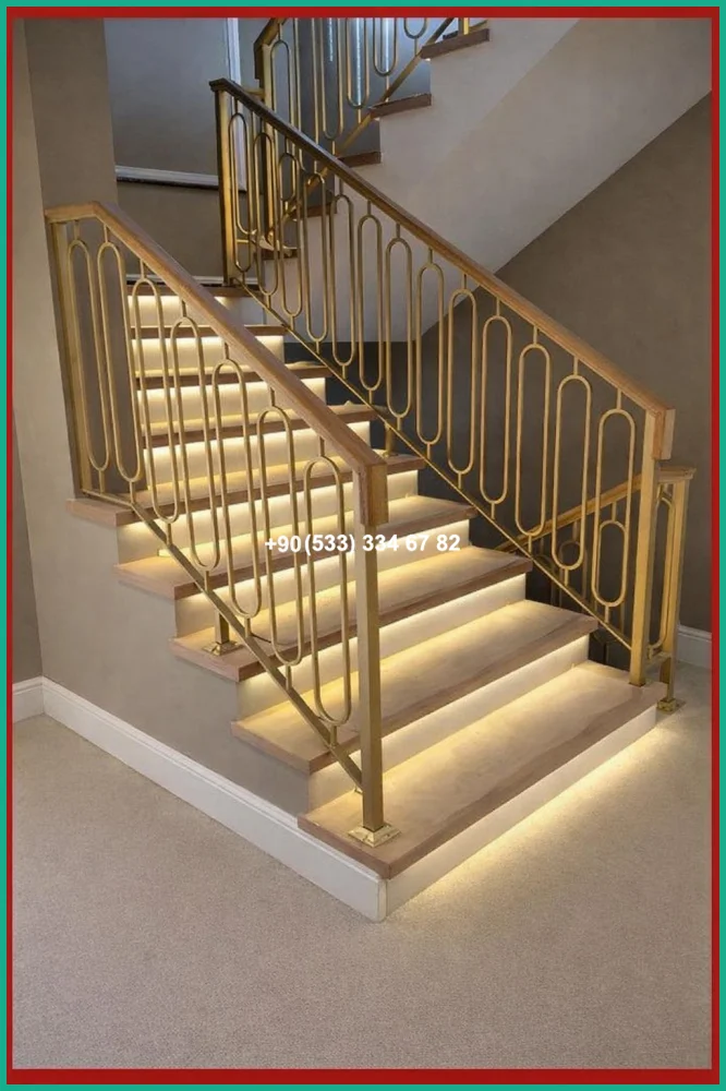 MERDİVEN KORKULUKLARI- MERDİVEN KORKULUK TASARIMI tas21470