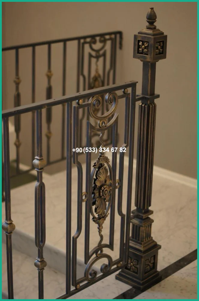 MERDİVEN KORKULUKLARI- MERDİVEN KORKULUK TASARIMI tas21592