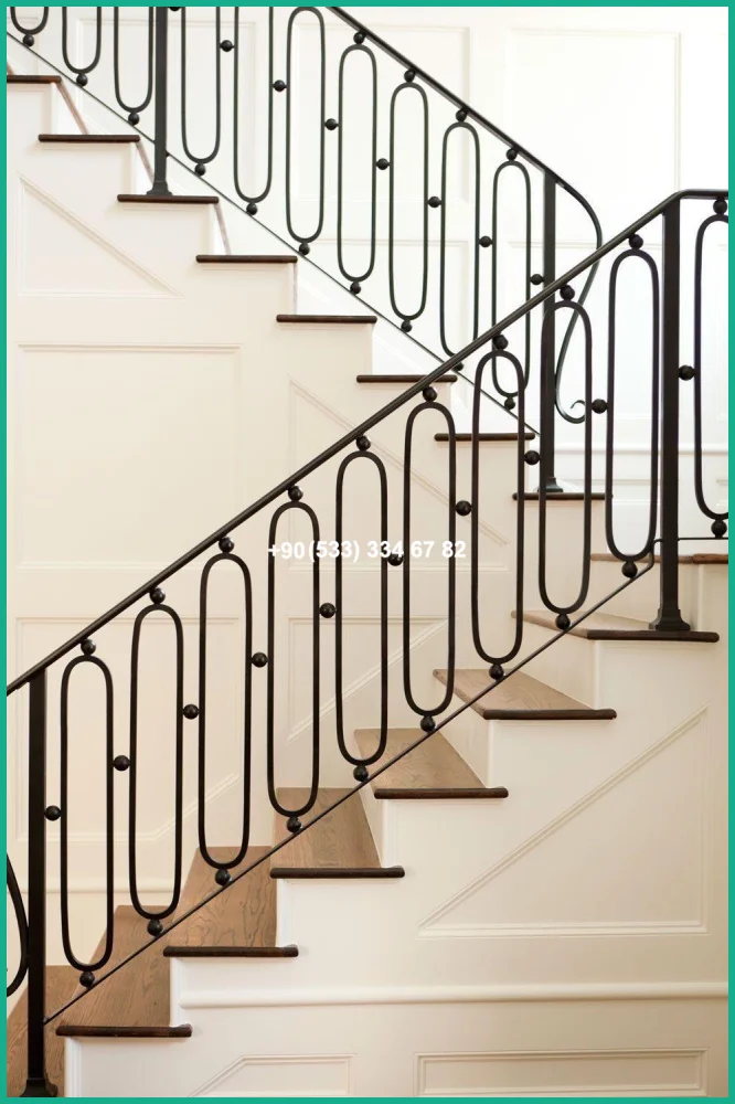 MERDİVEN KORKULUKLARI- MERDİVEN KORKULUK TASARIMI tas21593