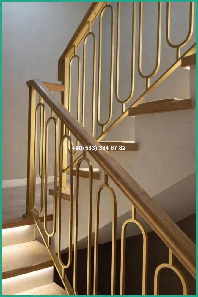 MERDİVEN KORKULUKLARI- MERDİVEN KORKULUK TASARIMI tas21597
