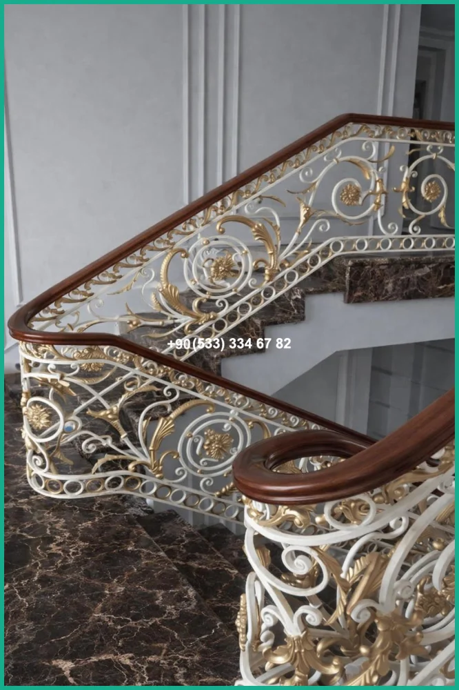 MERDİVEN KORKULUKLARI- MERDİVEN KORKULUK TASARIMI tas21678