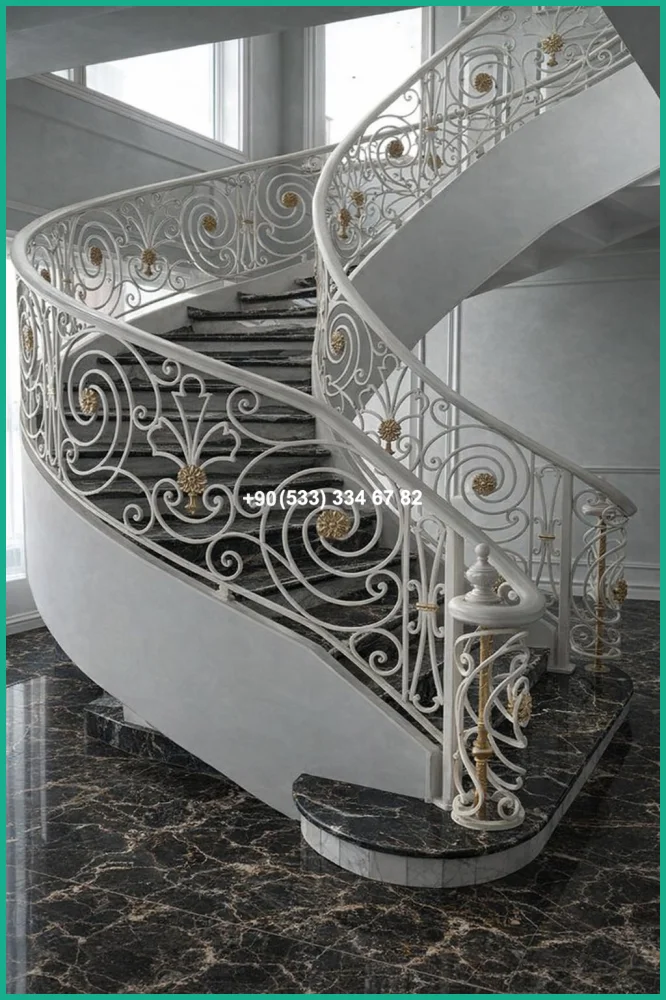 MERDİVEN KORKULUKLARI- MERDİVEN KORKULUK TASARIMI tas21682