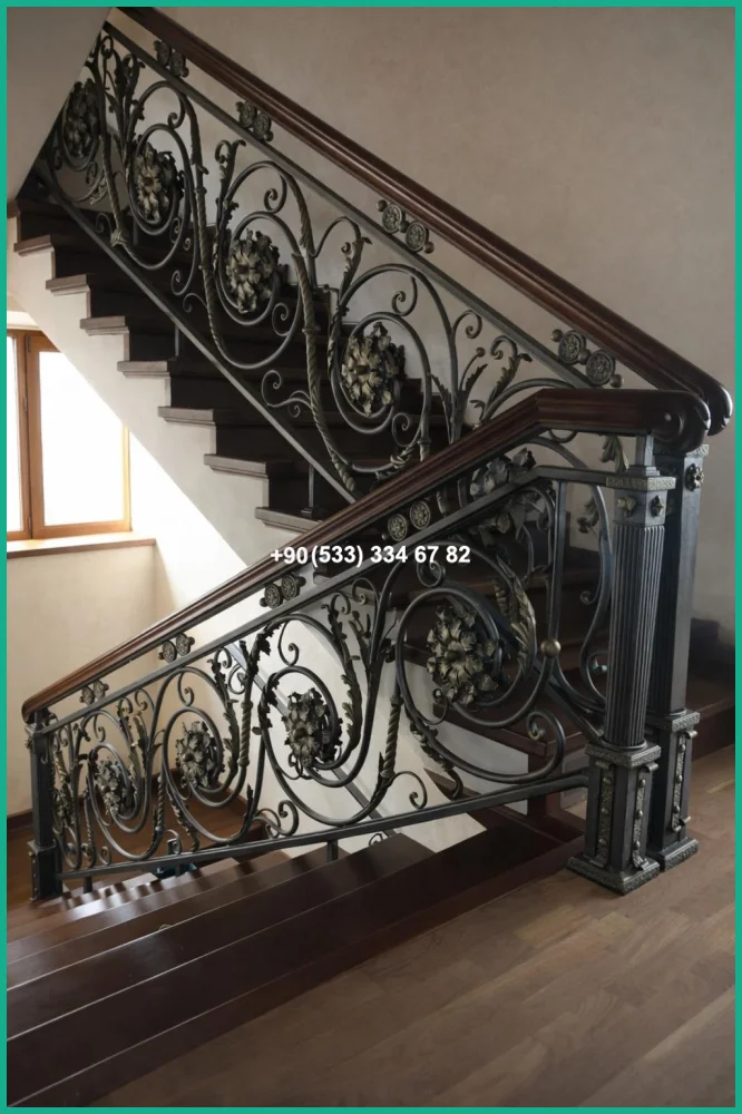 MERDİVEN KORKULUKLARI- MERDİVEN KORKULUK TASARIMI tas21686