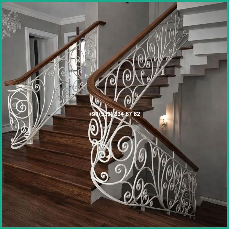 MERDİVEN KORKULUKLARI- MERDİVEN KORKULUK TASARIMI tas21690