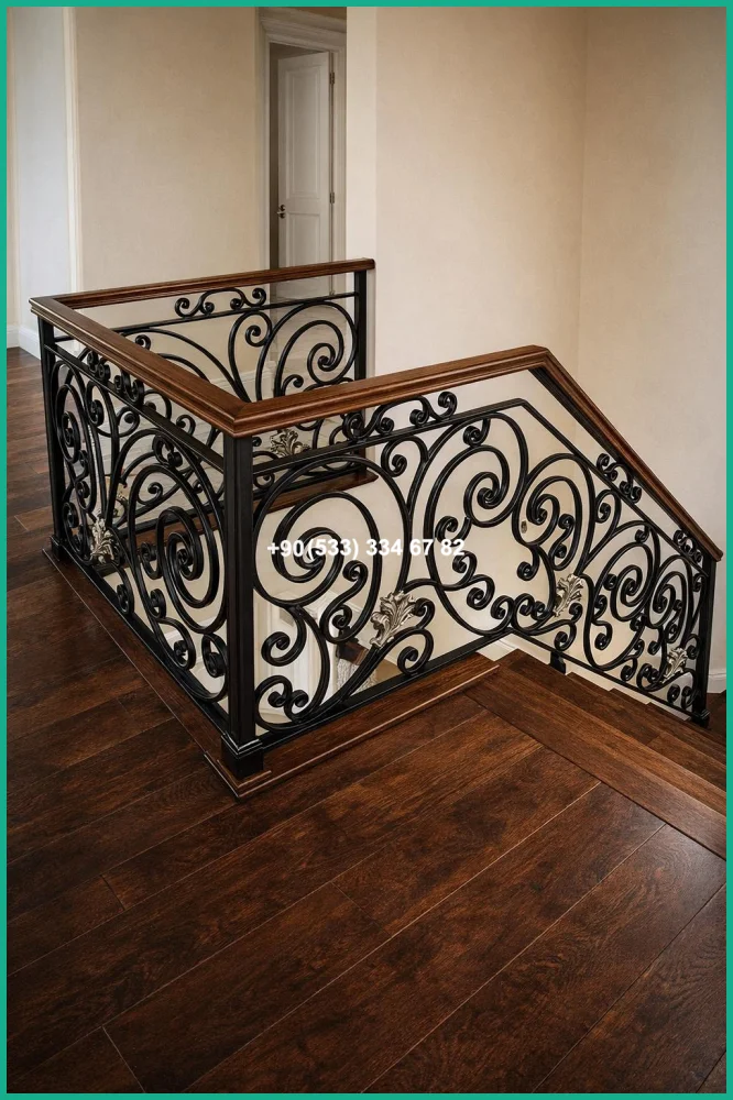 MERDİVEN KORKULUKLARI- MERDİVEN KORKULUK TASARIMI tas21696