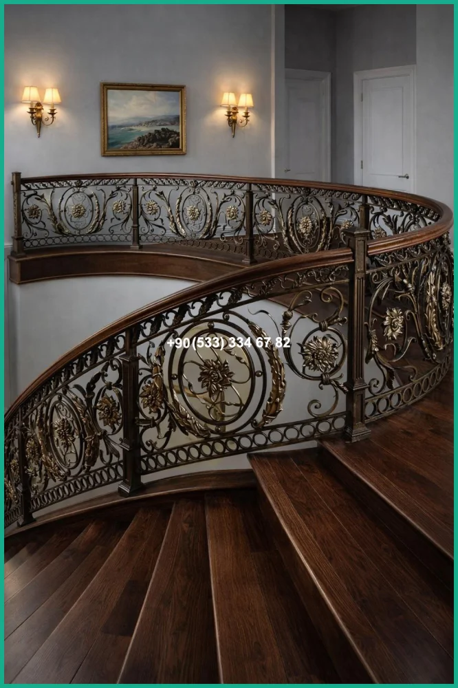 MERDİVEN KORKULUKLARI- MERDİVEN KORKULUK TASARIMI tas21699