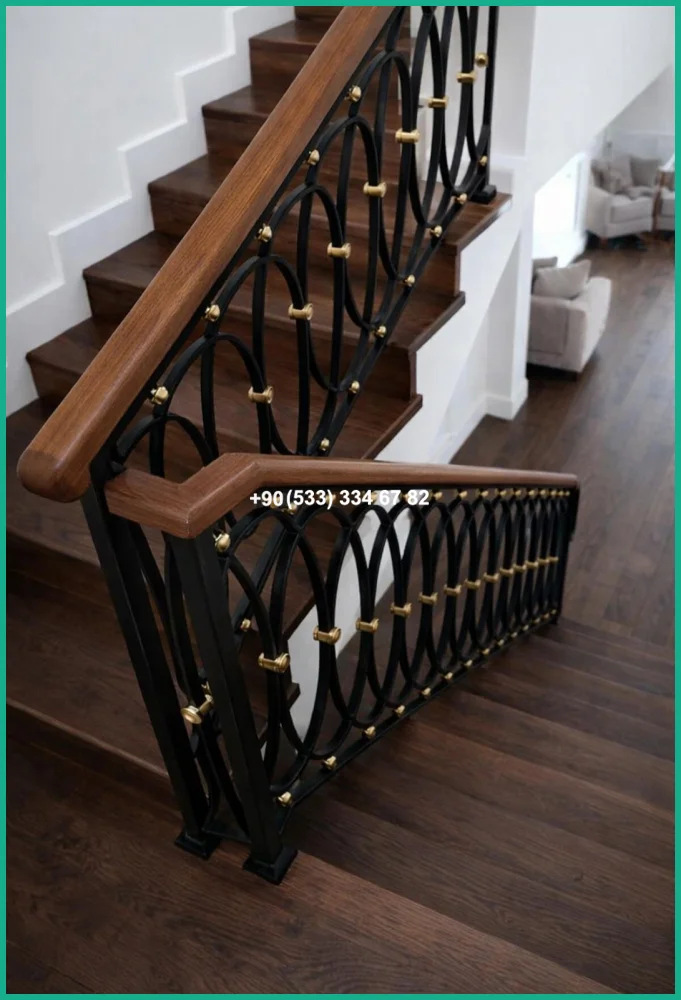 MERDİVEN KORKULUKLARI- MERDİVEN KORKULUK TASARIMI tas21701