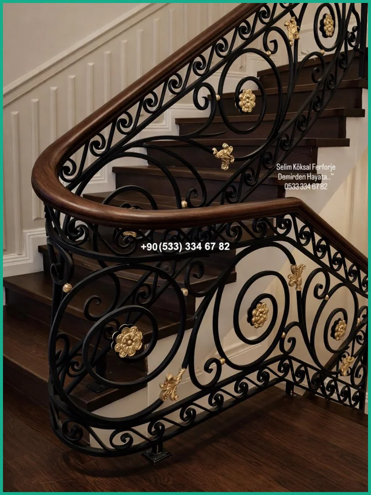 MERDİVEN KORKULUKLARI- MERDİVEN KORKULUK TASARIMI tas21703