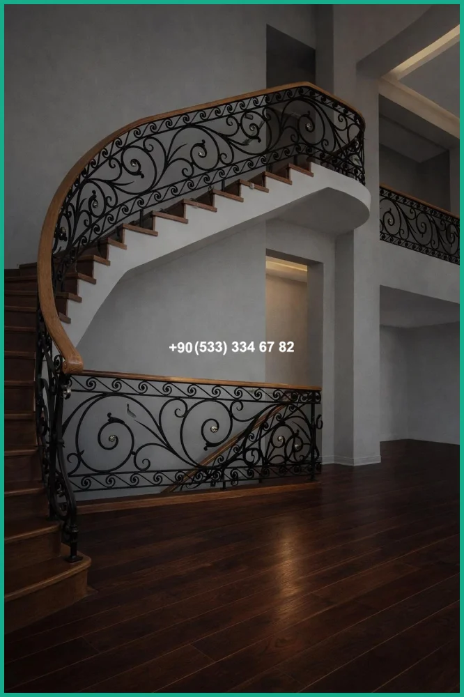 MERDİVEN KORKULUKLARI- MERDİVEN KORKULUK TASARIMI tas21706