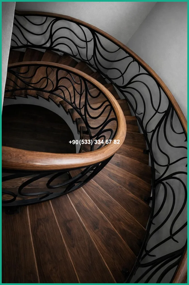 MERDİVEN KORKULUKLARI- MERDİVEN KORKULUK TASARIMI tas21707