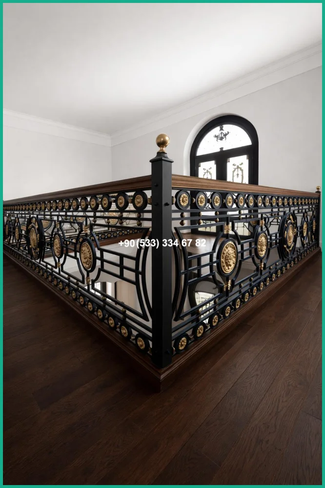 MERDİVEN KORKULUKLARI- MERDİVEN KORKULUK TASARIMI tas21709