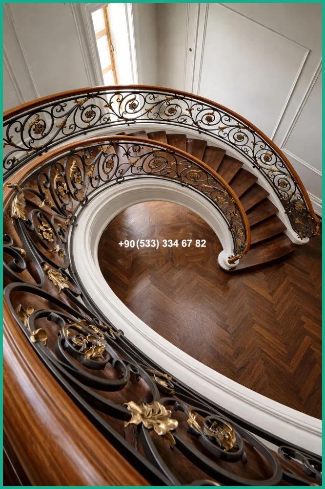 MERDİVEN KORKULUKLARI- MERDİVEN KORKULUK TASARIMI tas21715