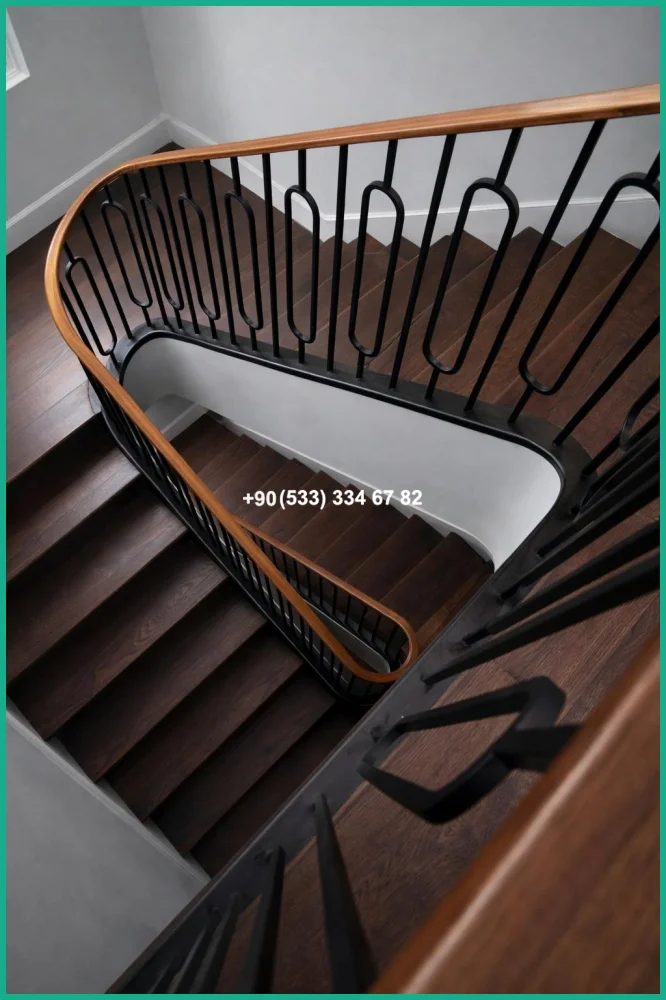 MERDİVEN KORKULUKLARI- MERDİVEN KORKULUK TASARIMI tas21718