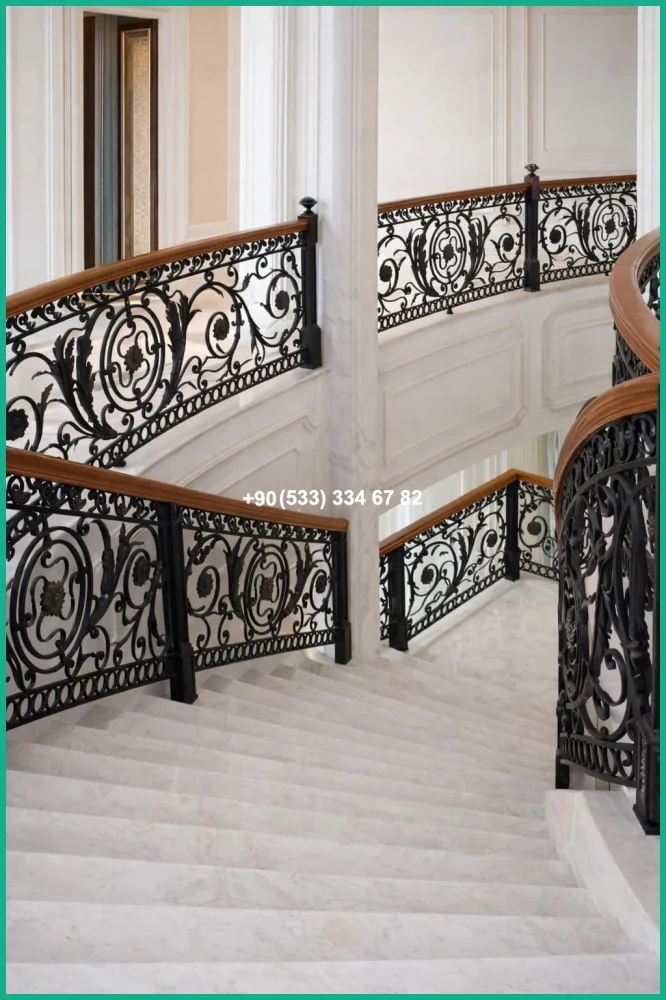MERDİVEN KORKULUKLARI- MERDİVEN KORKULUK TASARIMI tas21720