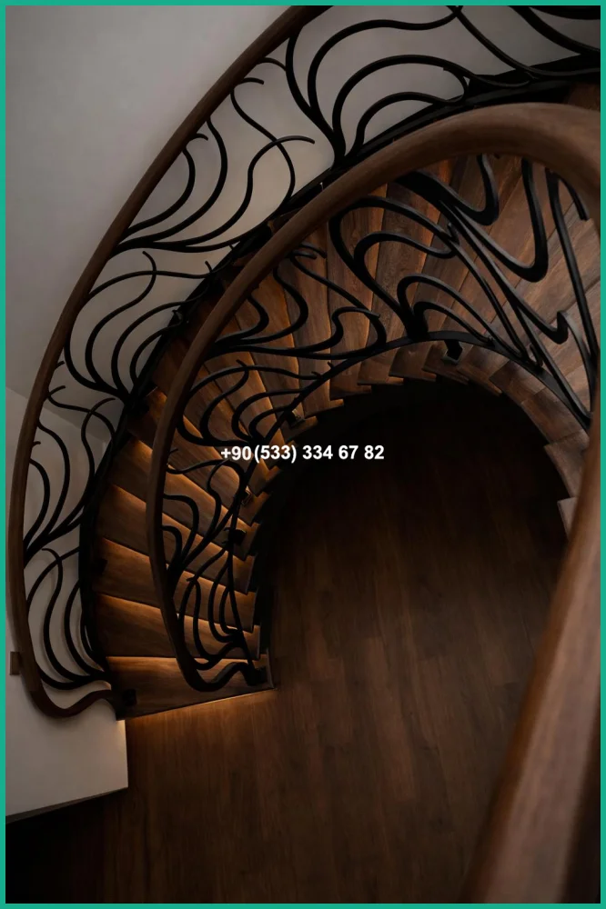 MERDİVEN KORKULUKLARI- MERDİVEN KORKULUK TASARIMI tas21723