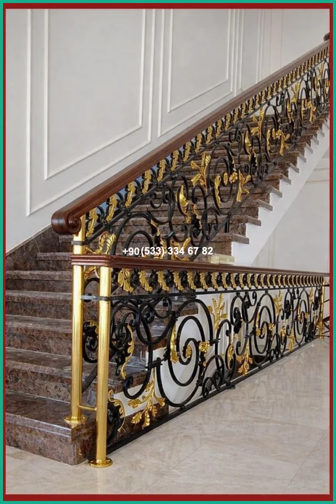 MERDİVEN KORKULUKLARI- MERDİVEN KORKULUK TASARIMI tas21733