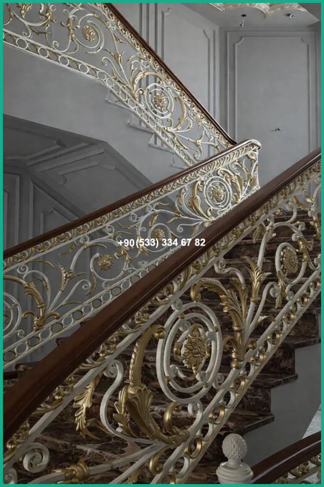 MERDİVEN KORKULUKLARI- MERDİVEN KORKULUK TASARIMI tas21736