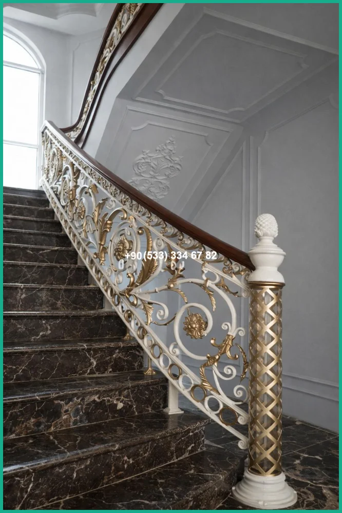 MERDİVEN KORKULUKLARI- MERDİVEN KORKULUK TASARIMI tas21738