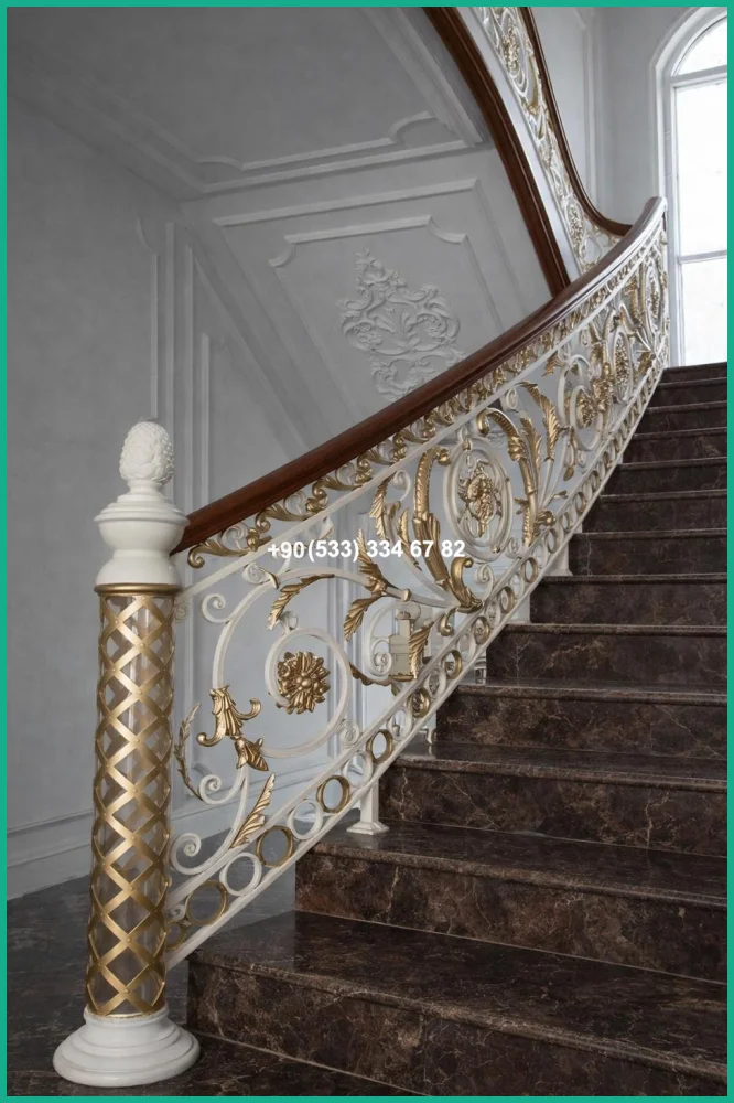 MERDİVEN KORKULUKLARI- MERDİVEN KORKULUK TASARIMI tas21740