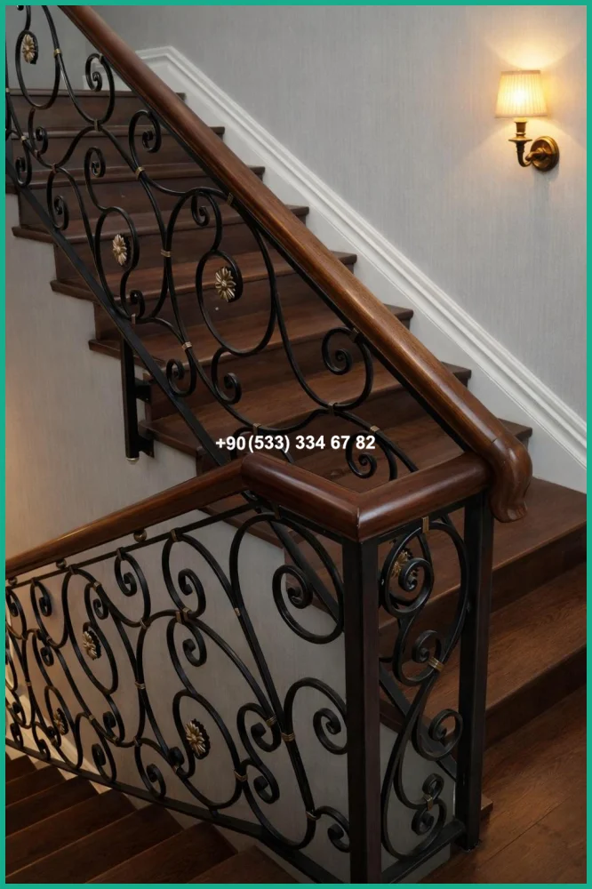 MERDİVEN KORKULUKLARI- MERDİVEN KORKULUK TASARIMI tas21741