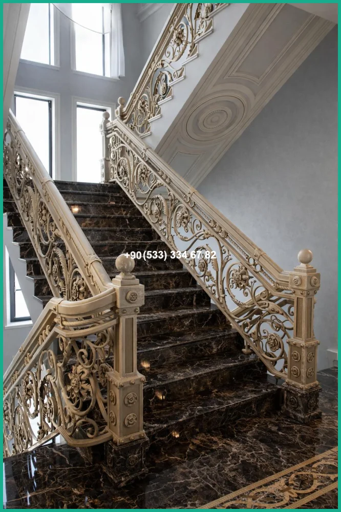 MERDİVEN KORKULUKLARI- MERDİVEN KORKULUK TASARIMI tas21743