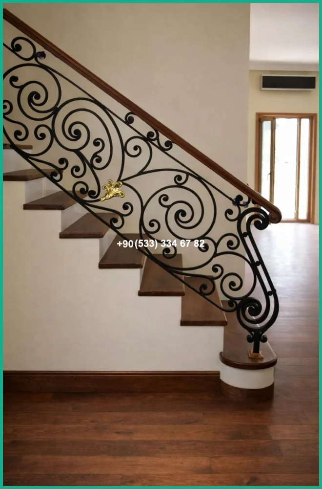 MERDİVEN KORKULUKLARI- MERDİVEN KORKULUK TASARIMI tas21746