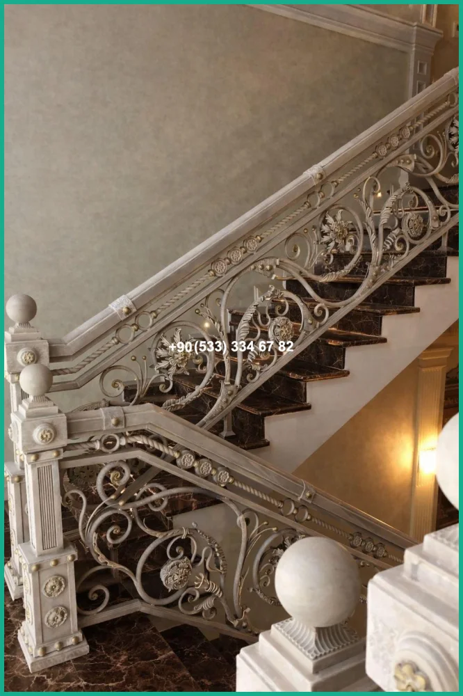 MERDİVEN KORKULUKLARI- MERDİVEN KORKULUK TASARIMI tas21749