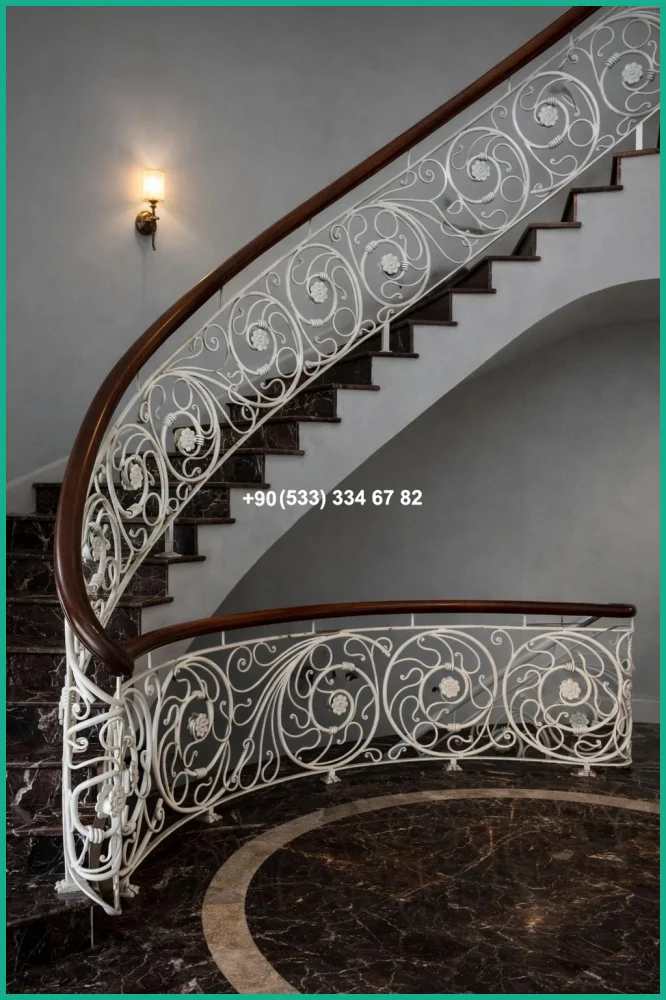 MERDİVEN KORKULUKLARI- MERDİVEN KORKULUK TASARIMI tas21752