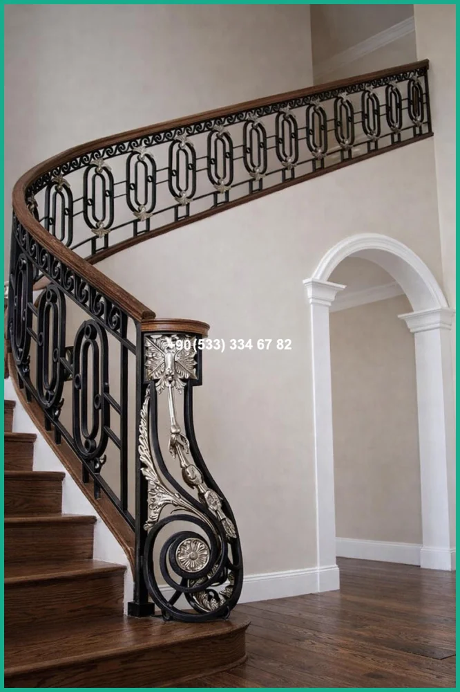 MERDİVEN KORKULUKLARI- MERDİVEN KORKULUK TASARIMI tas21947