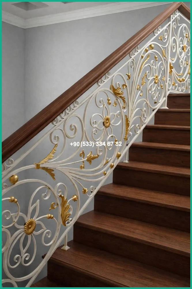 MERDİVEN KORKULUKLARI- MERDİVEN KORKULUK TASARIMI tas21949